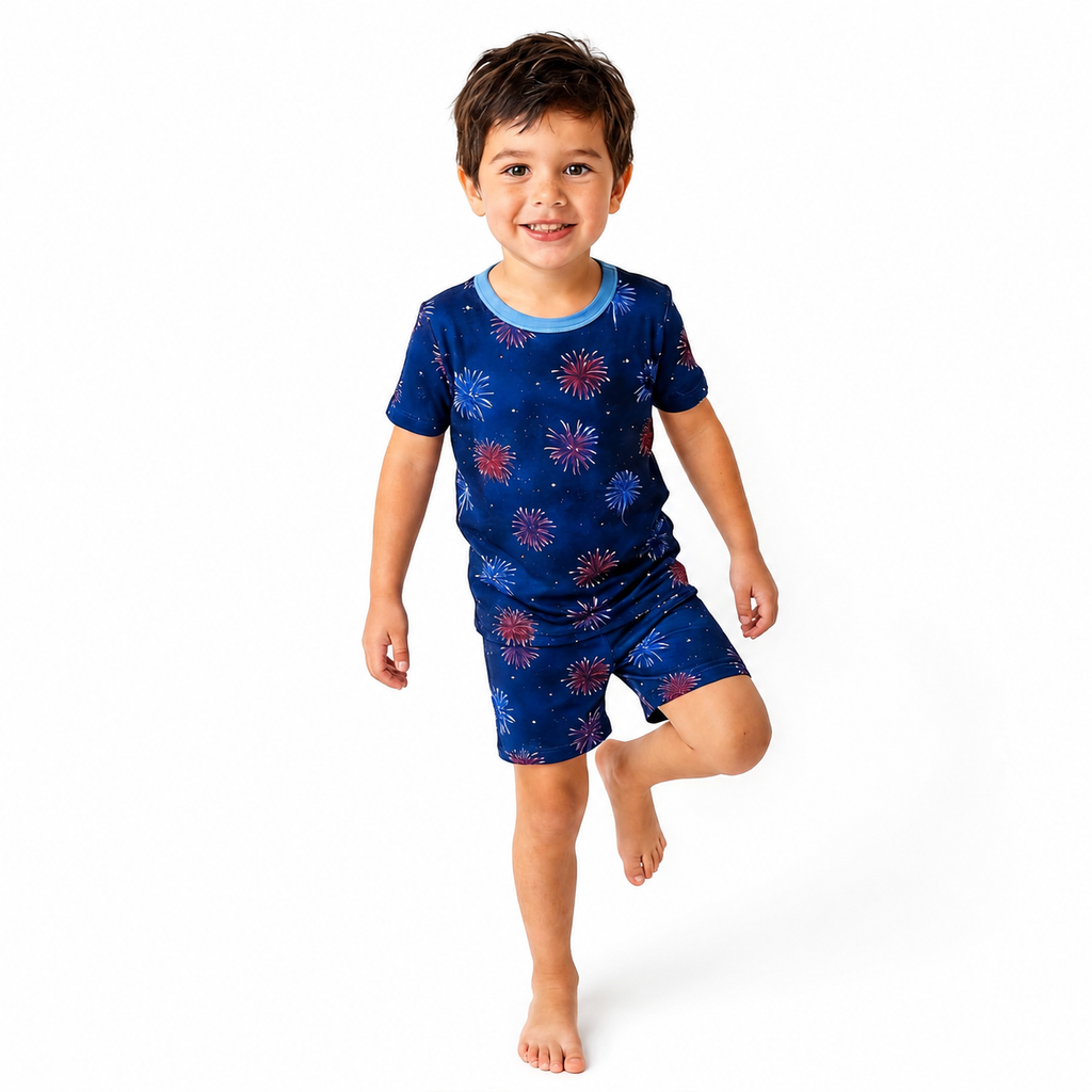 LIMITED STOCK - 4th of July 2-Piece Short Sleeve Set