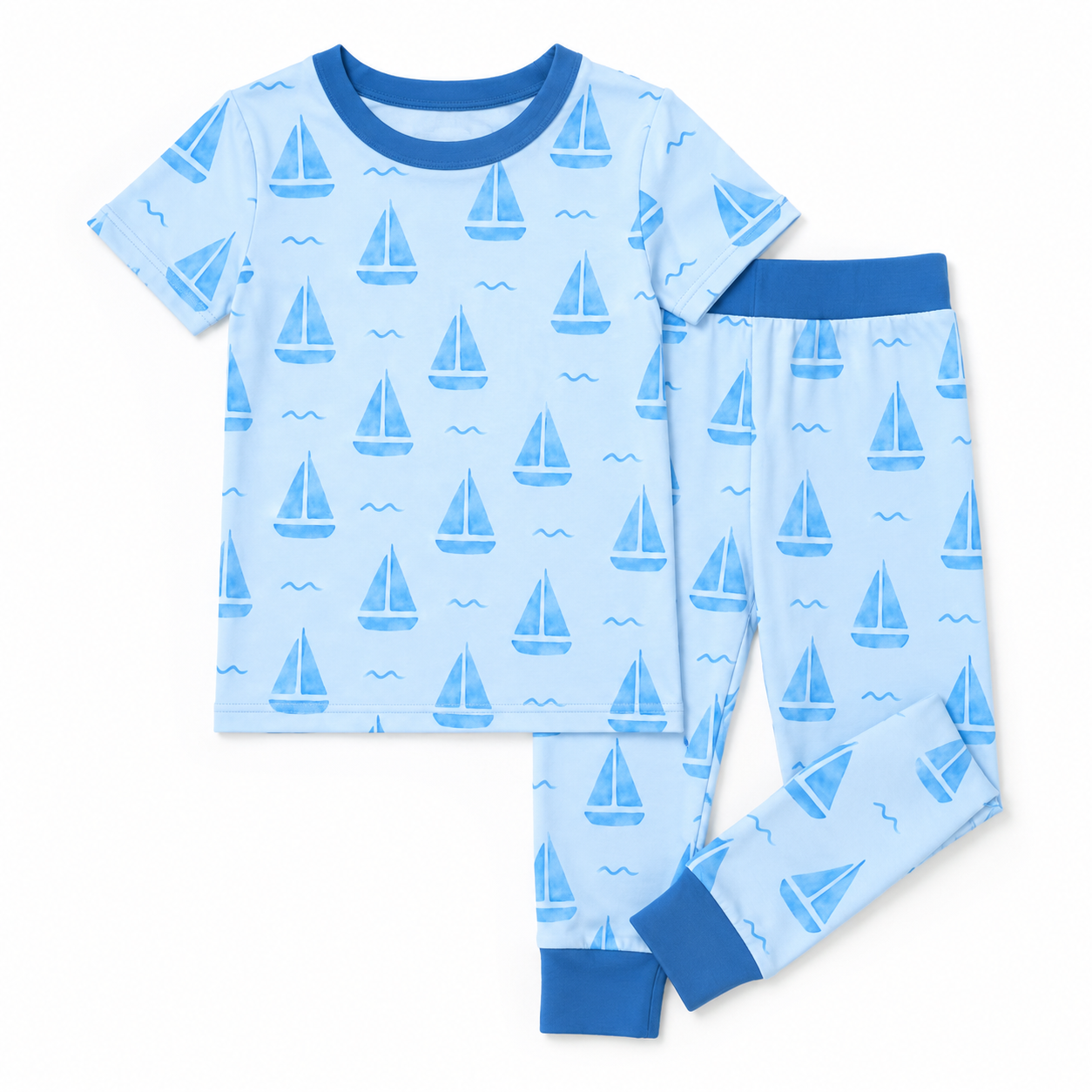 PRE-ORDER: Bamboo Two-Piece Pajamas - Short Sleeves