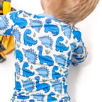 Baby Bamboo Zippered Romper