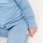 Baby Bamboo Zippered Romper