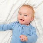 Baby Bamboo Zippered Romper