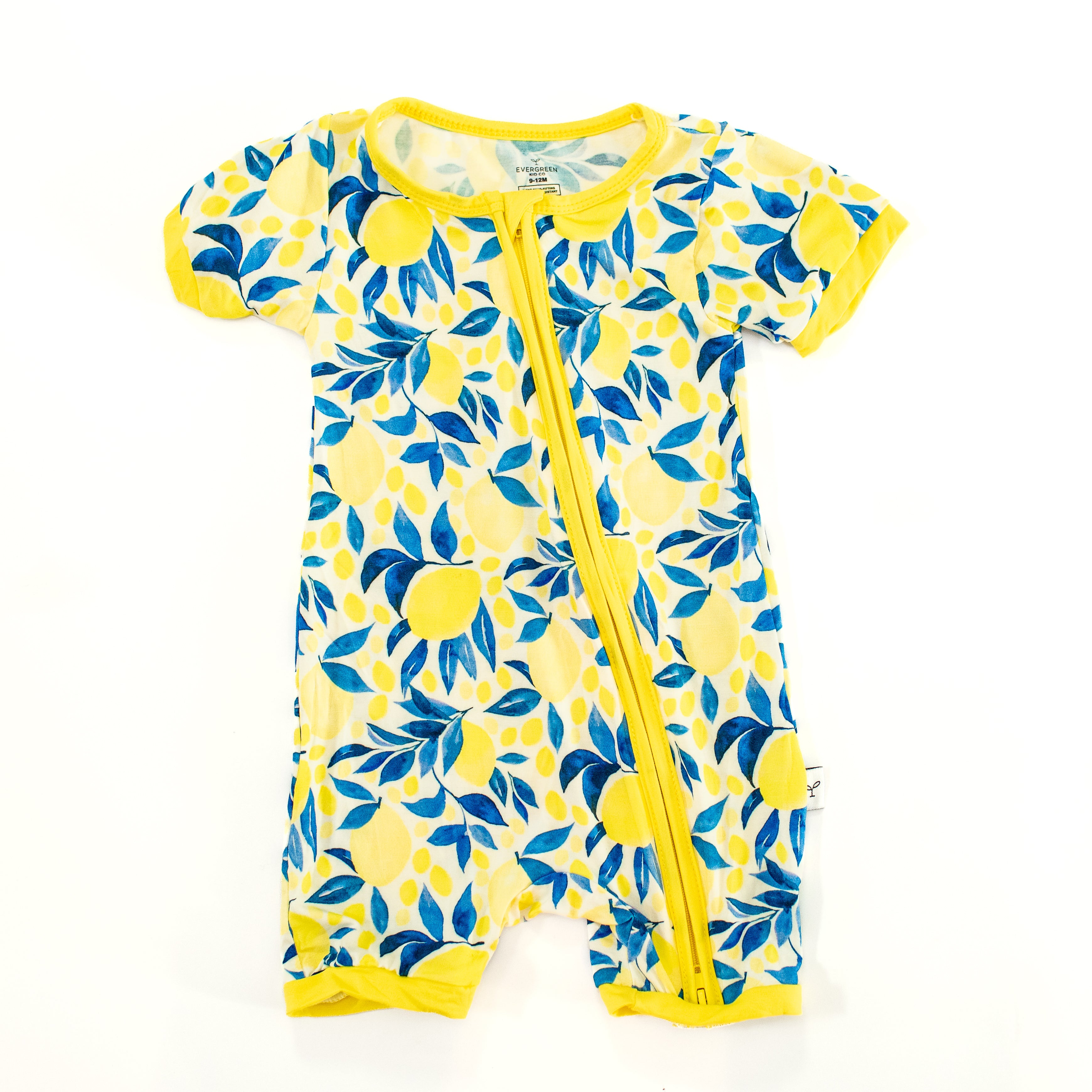 Bamboo Zippy Shorts Romper