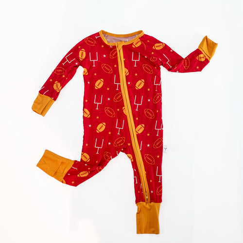 Baby Bamboo Zippered Romper