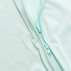 light sage bamboo pajamas zipper.